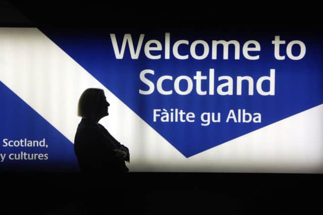 Scotland's main airports have enjoyed a boost in passenger numbers. Picture: TSPL