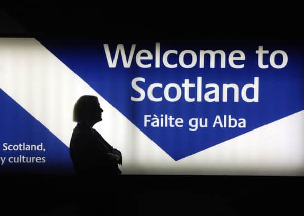 Scotland's main airports have enjoyed a boost in passenger numbers. Picture: TSPL