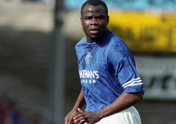 Basil Boli: Celtic link-up. Picture: Gareth Reid