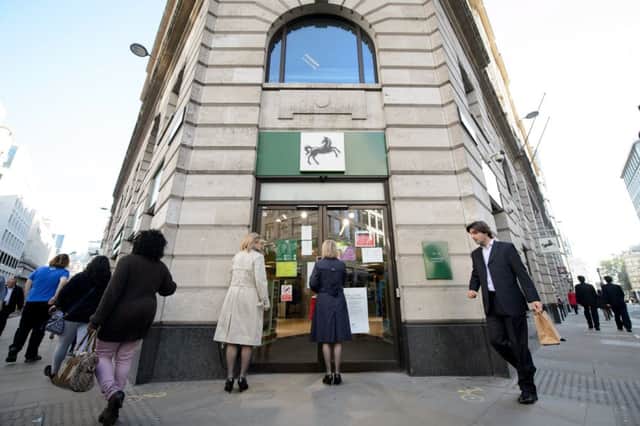 Lloyds Banking Groups Scottish registration helped boost figures. Picture: Getty