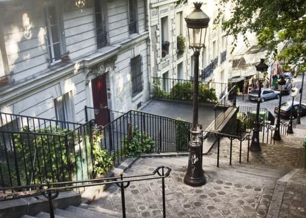 A Montmatre street, Paris. Picture: PA