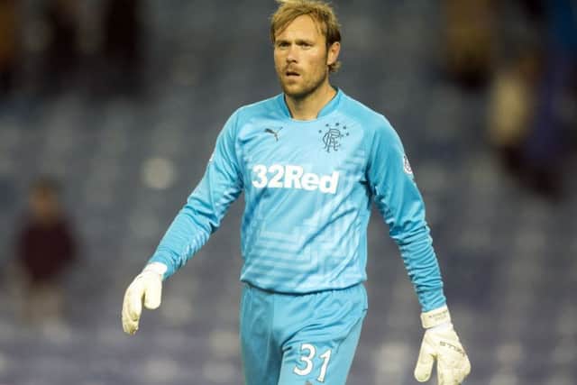 Steve Simonsen has been handed a two-match ban, with one game immediate. Picture: PA