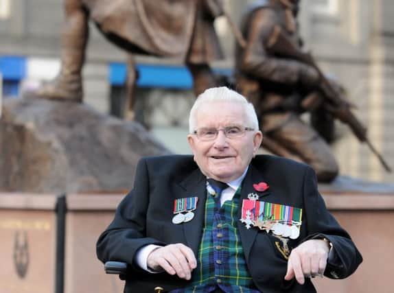 Gordon Highlander veteran James Scot. Pictute: HeMedia