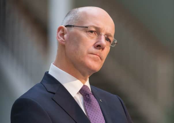 Local authorities have voiced their displeasure with John Swinney for insisting teachers numbers do not drop. Picture: Alex Hewitt