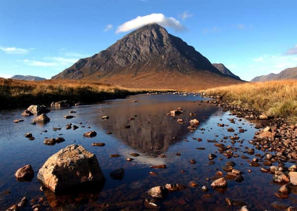 Buachaille Etive Mor, at the southern end of Glencoe. Picture: TSPL