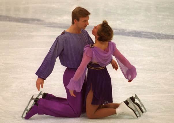 On this day in 1984 Jane Torvill and Christopher Dean won a gold medal at the Winter Olympics in Sarajevo. Picture: Getty