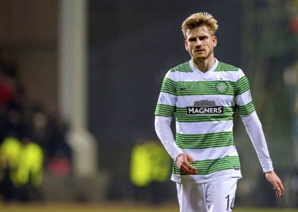 Stuart Armstrong is eagerly anticipating his side's clash with Inter. Picture: SNS