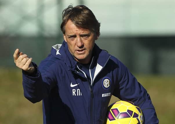Roberto Mancini: Guidetti praise. Picture: Getty