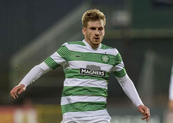 Stuart Armstrong scored in his first game for Celtic against Partick Thistle. Picture: SNS