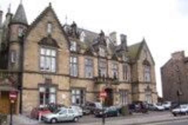 The victim had become shut outside the couples cottage during a blazing row, Stirling Sheriff Court was told