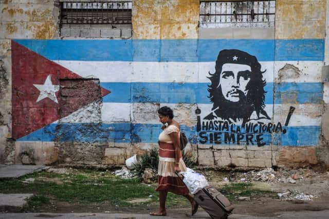 A mural of revolutionary leader Ernesto Che Guevara. Picture: Getty