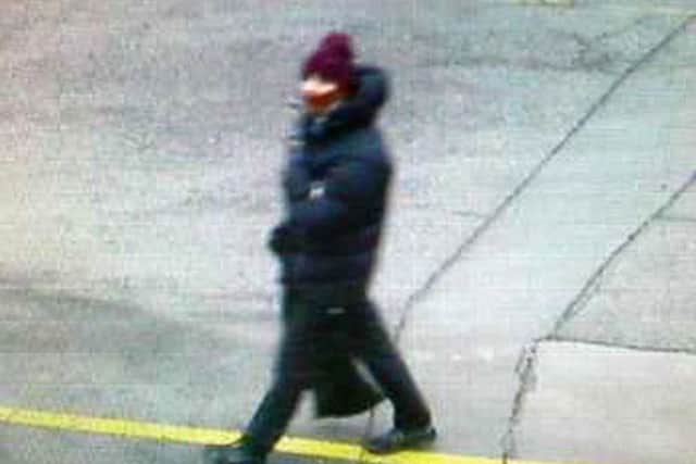 A person suspected of involvement in the shooting. Picture: AP