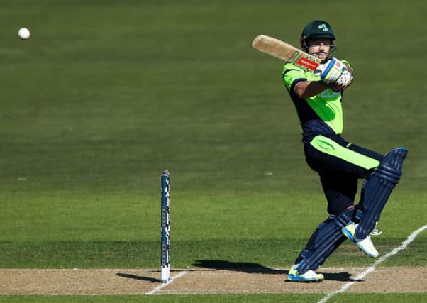 Ed Joyce made 84 as Ireland beat the West Indies by four wickets with 25 balls to spare. Picture: Getty