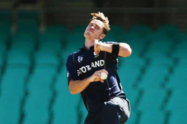 Despite claims to the contrary, Scotland all rounder Iain Wardlaw has not climbed Mount Everest. Picture: Getty