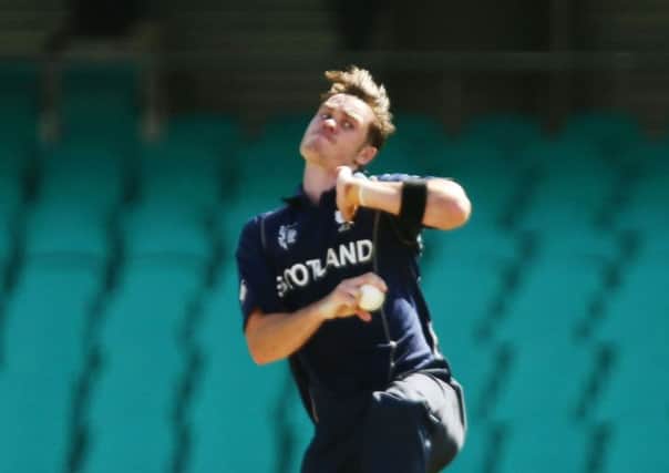 Despite claims to the contrary, Scotland all rounder Iain Wardlaw has not climbed Mount Everest. Picture: Getty