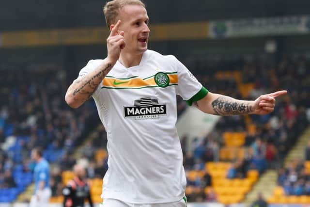 Leigh Griffiths is eyeing a starting berth against Inter. Picture: SNS