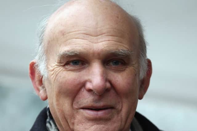 Vince Cable is set to visit the GIB in Edinburgh today. Picture: Getty