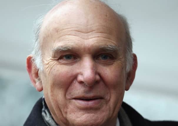 Vince Cable is set to visit the GIB in Edinburgh today. Picture: Getty