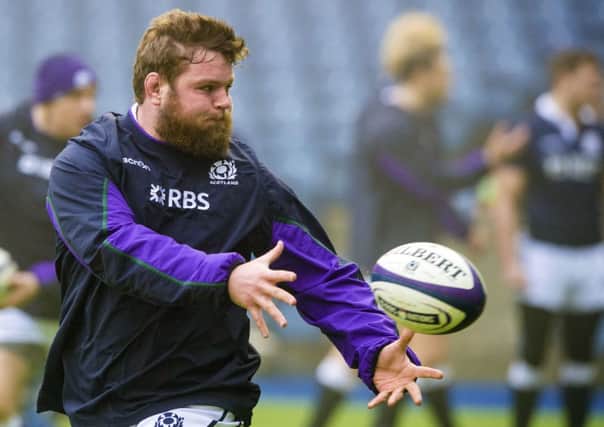 Injury blow: Jon Welsh has been ruled out of the tournament with a fractured hand. Picture: SNS
