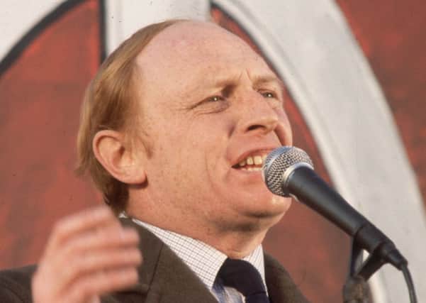 Neil Kinnock persuaded the party to drop its policy of unilateral disarmament. Picture: Getty