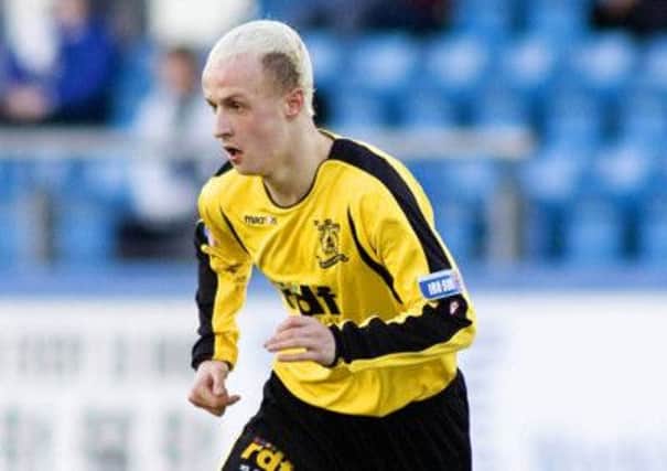 Leigh Griffiths in 2009 with Livingston, where Robert Snodgrass first encountered the striker. Picture: SNS