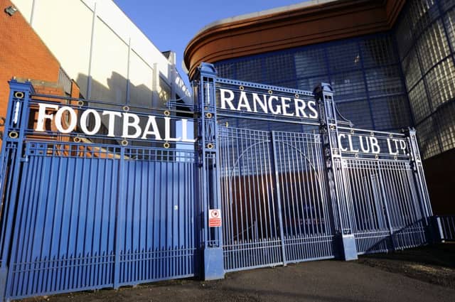 Ibrox Stadium. Picture: John Devlin