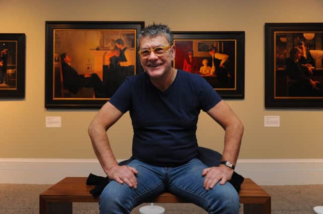 Artist Jack Vettriano. Picture: Robert Perry