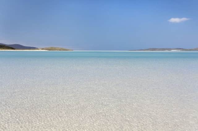 Luskentyre features stunning blues and turquoises of the sea against the whites of the beaches. Picture: Getty