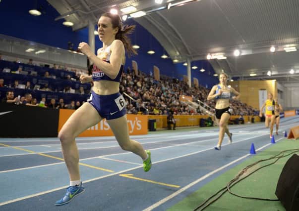 Laura Muir was one of four Scots to bring home gold from the British Indoor Championships. Picture: Getty