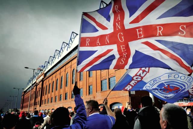 Dark clouds are gathering over Ibrox as the stormy EGM appraoches. Picture: TSPL