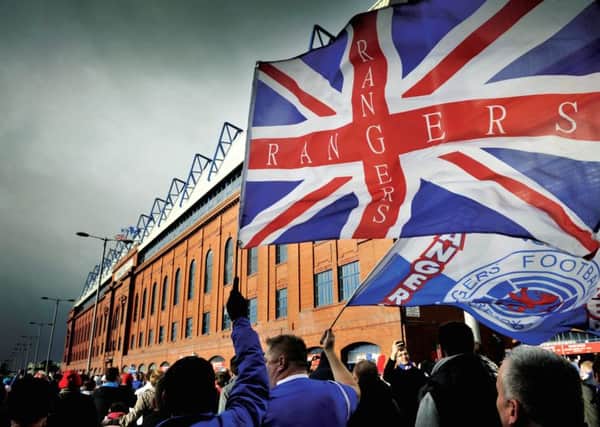 Dark clouds are gathering over Ibrox as the stormy EGM appraoches. Picture: TSPL