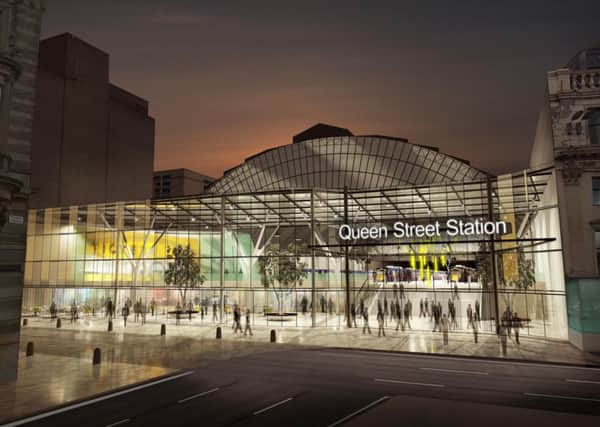 Glasgow Queen Street Station proposed new entrance. Picture: Contributed