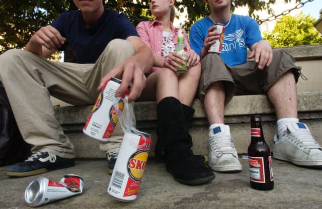 Young people in Scotland are more aware of alcohol brands than biscuits. Picture: Colin Hattersley