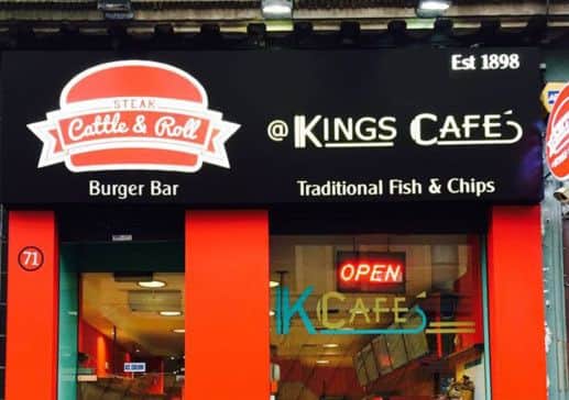 New signage over the Steak, Cattle and Roll-owned cafe. Picture: Facebook