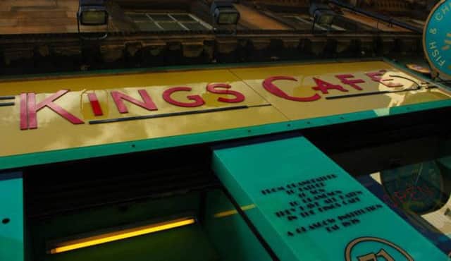 Kings Cafe, in Elmbank Street, has been taken over by a burger restaurant. Picture: Facebook