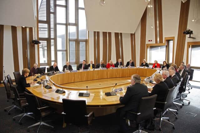 Nicola Sturgeon spoke to Holyrood convenors yesterday. Picture: PA