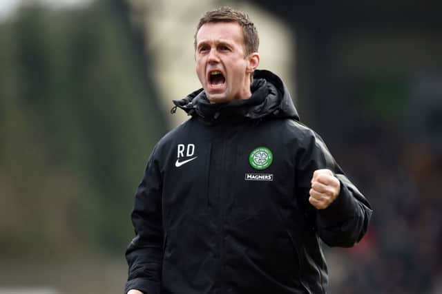 Celtic manager Ronny Deila is hoping to unleash the Ronny roar tonight. Picture: SNS