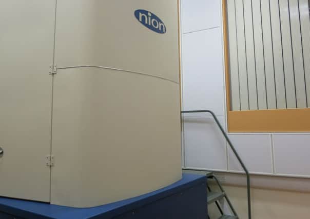 The Nion Hermes Scanning Transmission Electron Microscope. Picture: PA