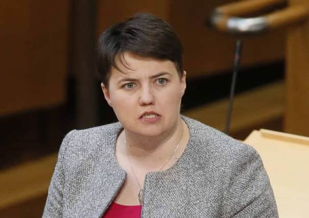 Scottish Tory leader Ruth Davidson raised issue at First Ministers Questions yesterday. Picture: Fraser Bremner