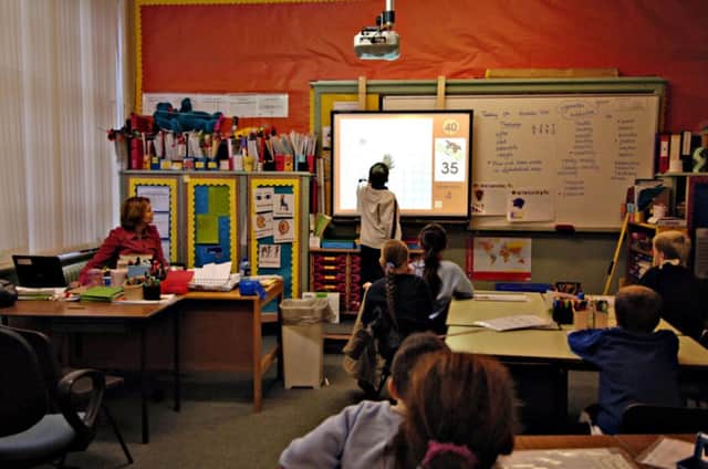In 2007 the SNP won the Holyrood election on a pledge to reduce class sizes. Picture: Bill Henry