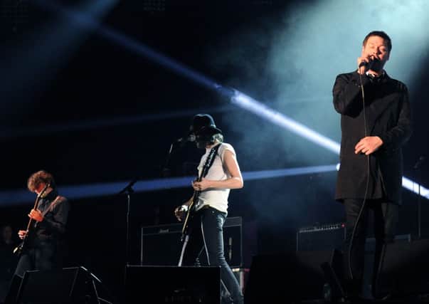 Tom Meighan and Serge Pizzorno will be bringing the Kasabian juggernaut back to T in the Park. Picture: Lisa Ferguson