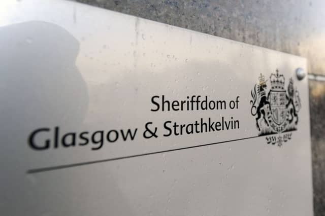 The two pled guilty at Glasgow Sheriff Court. Picture: John Devlin