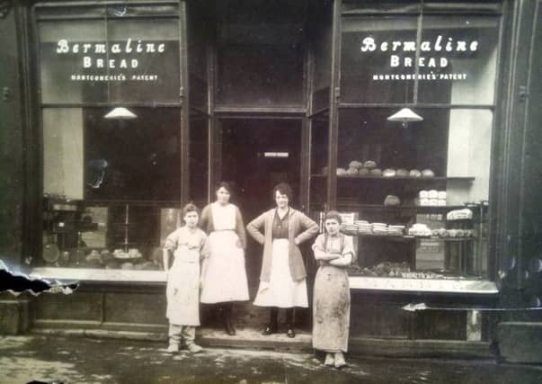 Workers stand outside a shop on Leith Walk. Picture submitted by Doreen McTernan.