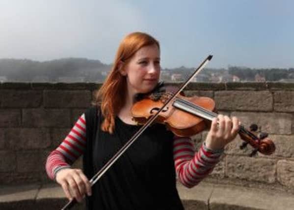 Fiddler Shona Mooney who will be playing a new score for Annie Laurie at the Festival of Silent Film in Bo'ness from 18-22 March. Picture: Contributed