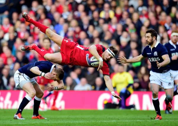 Finn Russell's challenge on Dan Biggar has put the spotlight on other dangerous practices. Picture: Getty