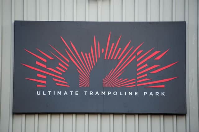 A health and safety probe has been triggered at the Ryze trampoline complex. Picture: Ian Georgeson