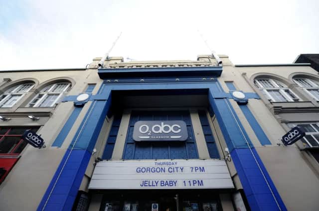 The 02 ABC, Glasgow. Picture: John Devlin