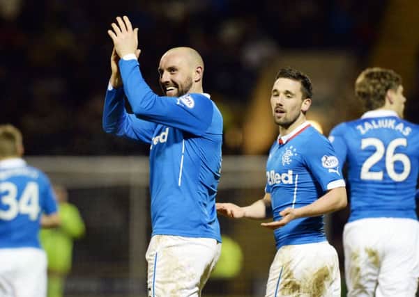 Rangers defeated Raith Rovers 2-1 with Kris Boyd in the scoresheet. Picture: SNS
