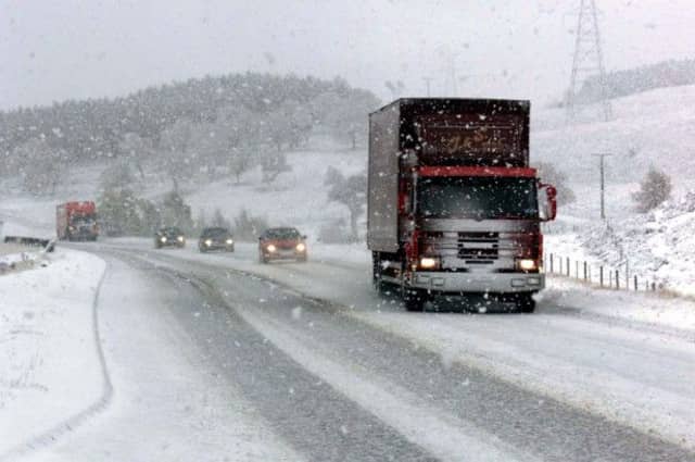 Parts of northern Scotland could see up to 5cm of snow. Picture: TSPL
