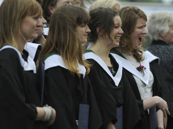 There are concerns wannabe Scottish students are being squeezed out by their EU peers. Picture: Esme Allen